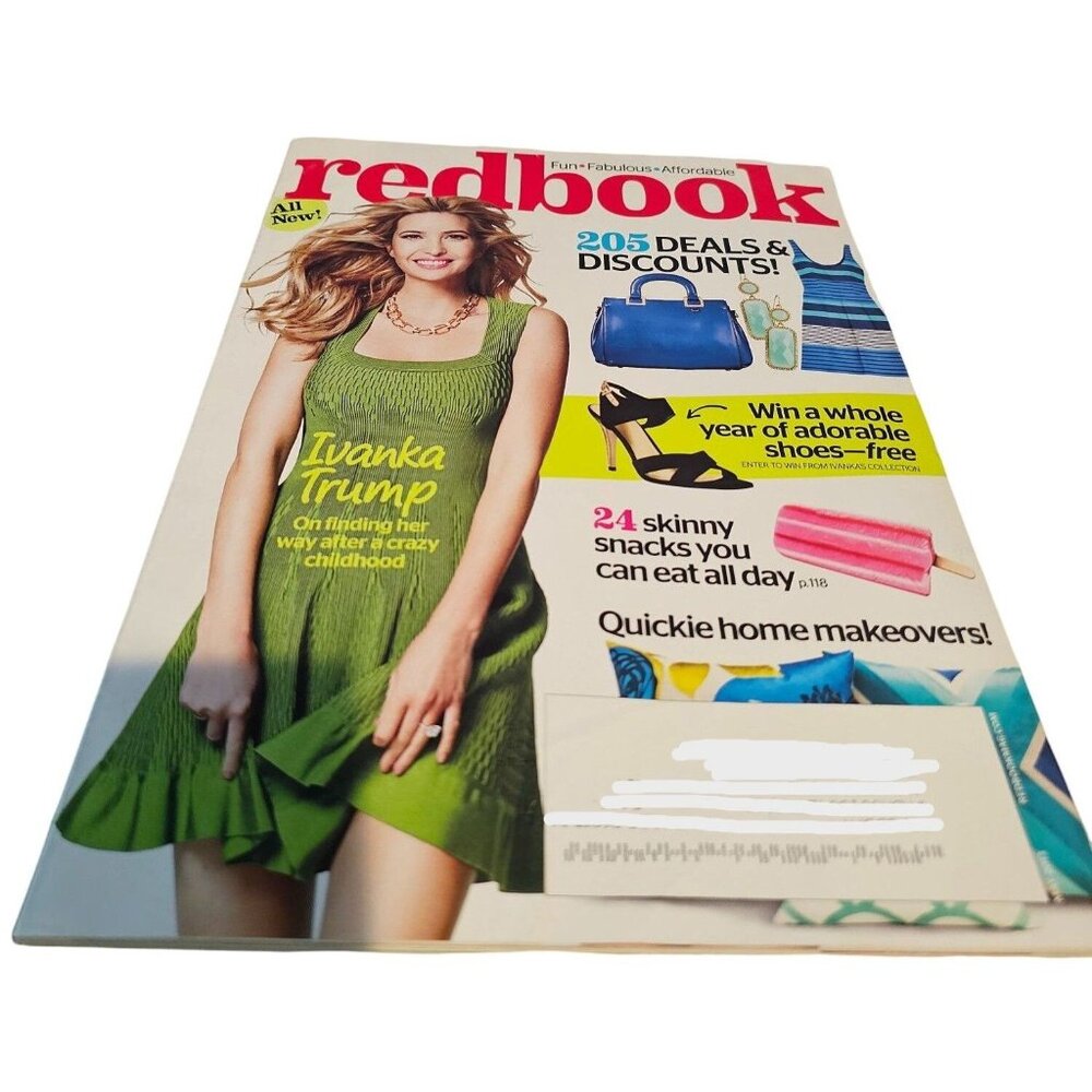 Redbook Magazine May 2013 Ivanka Trump Beauty Style Body Life Home 205 Deals